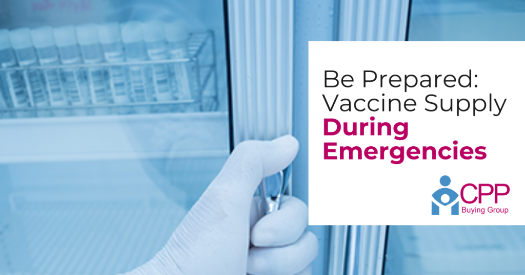 Vaccine Storage During Emergencies