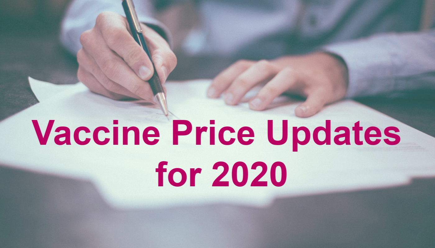 Vax Price Update 2020