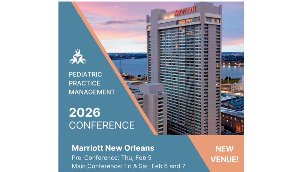 CPP booth at the 2026 Pediatric Practice Management (PMI) Conference at the Marriott Hotel in New Orleans